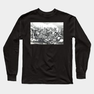 The Charge of the Light Brigade at Balaclava,  Crimean War 1854 Long Sleeve T-Shirt